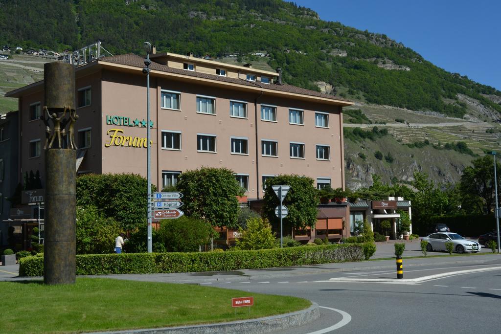 Hotel Forum Martigny Eksteriør bilde