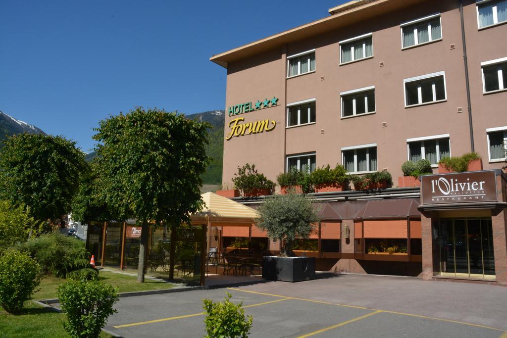 Hotel Forum Martigny Eksteriør bilde