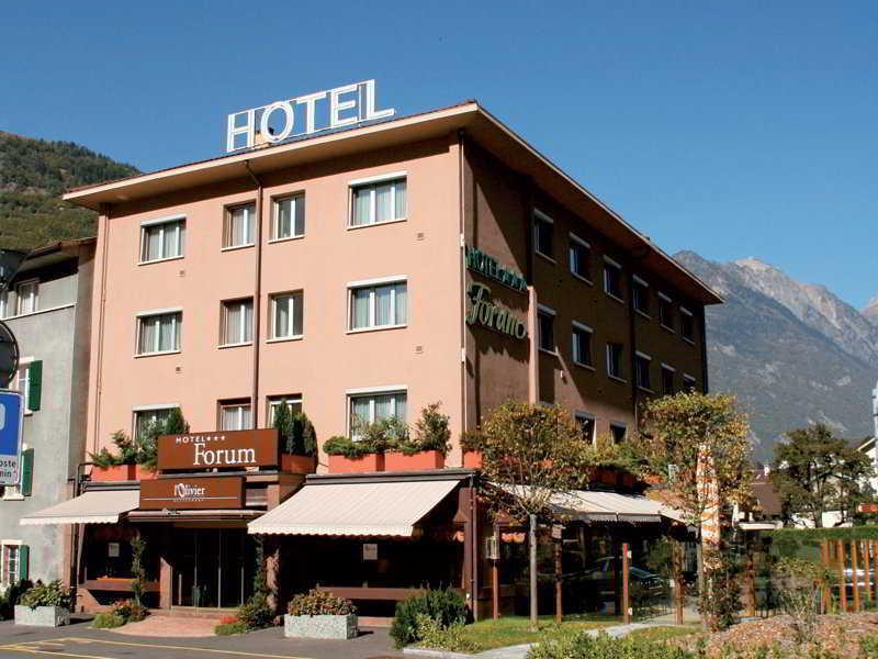 Hotel Forum Martigny Eksteriør bilde