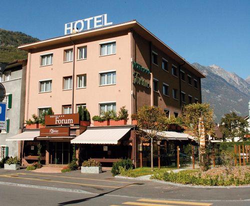 Hotel Forum Martigny Eksteriør bilde